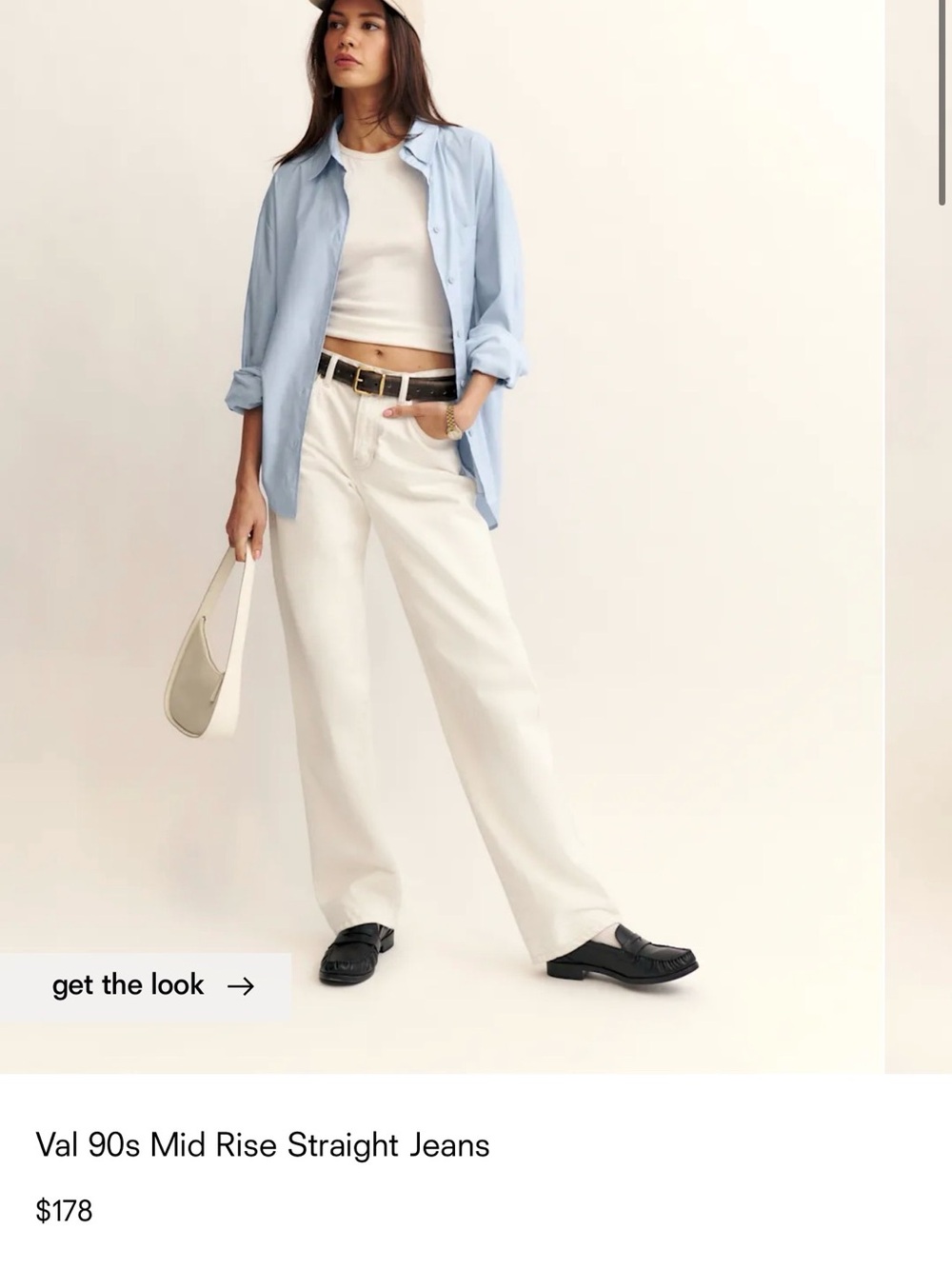 Reformation Val jeans